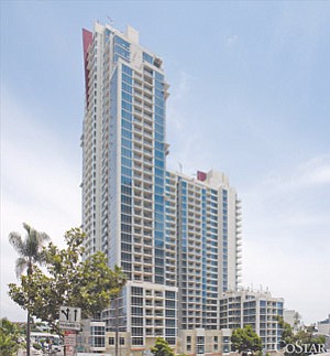 Chicago-based Equity Residential purchased Vantage Pointe in downtown San Diego for $200 million. It’s the company’s first local downtown high-rise purchase, although it owns other properties in the county including La Mirage overlooking Mission Valley.