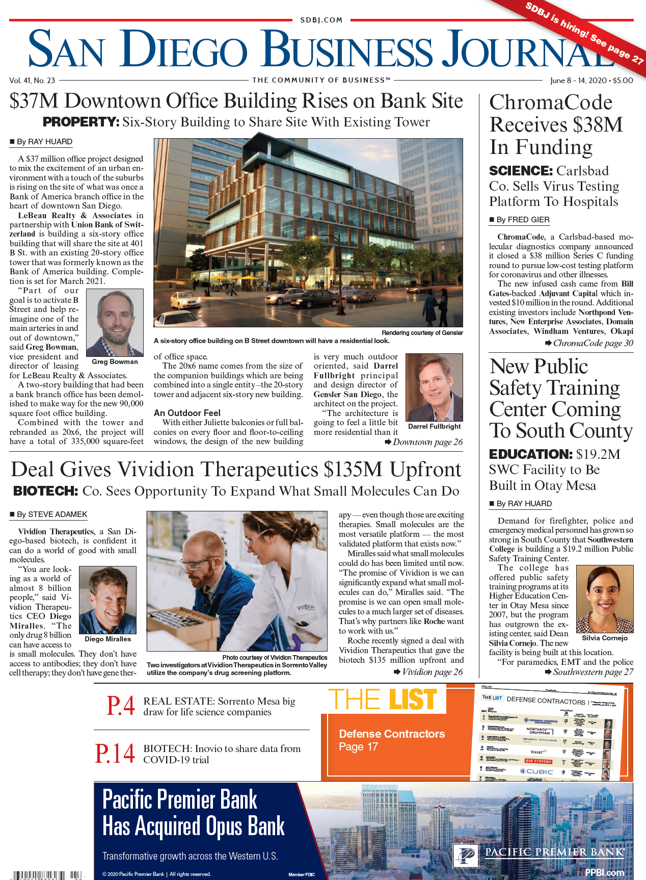 photographs San Diego Business Journal