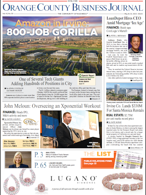 Orange County Business Journal Digital Edition