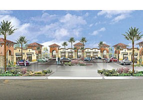 Rendering: Project 029 near the Palmdale Regional Medical Center.