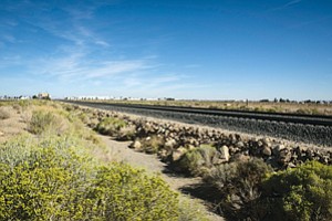 End Point: Site in Palmdale near the corridor’s terminus. The highway could feature solar-powered electric charging stations and a bike path.