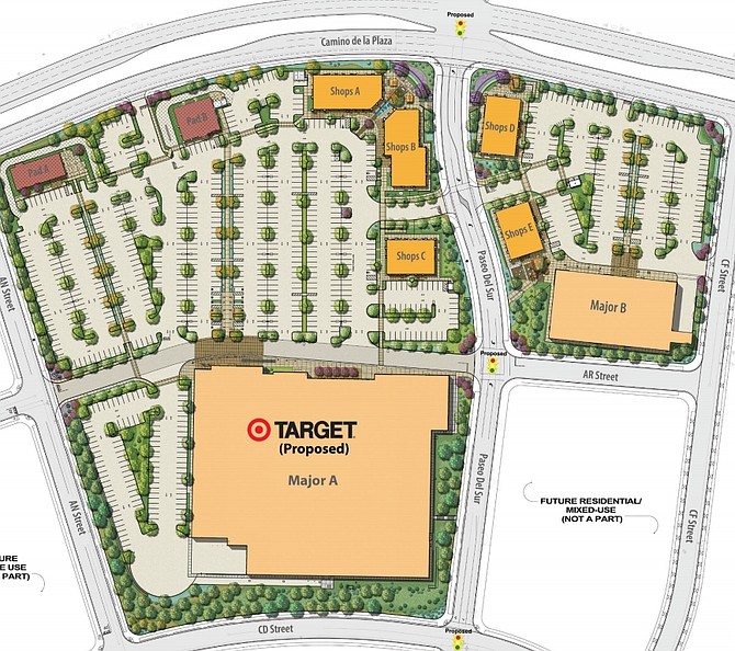 San Diego Map Store Target Planning Store in San Diego's Del Sur Neighborhood | San 