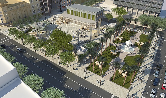 May 4 Opening Scheduled For Horton Plaza Park San Diego Business