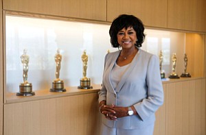 Diversity Debate: Cheryl Boone Isaacs at the academy’s office in Beverly Hills.