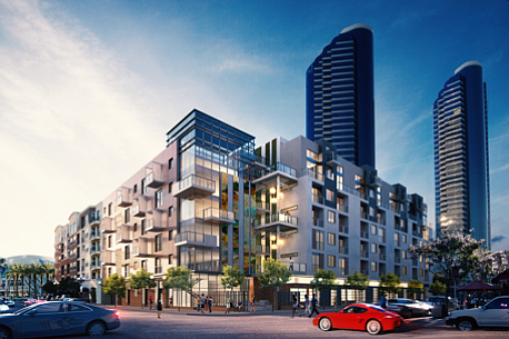 Construction Begins On 60m Downtown Apartment Project San Diego