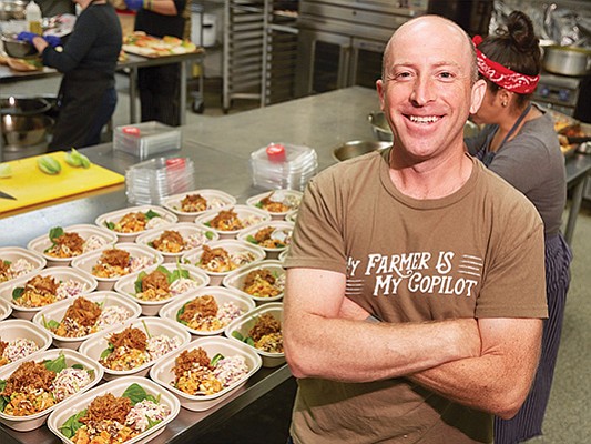 Kris Schlesser founded meal delivery and preparation company LuckyBolt, which organizes deliveries at no additional cost to customers.