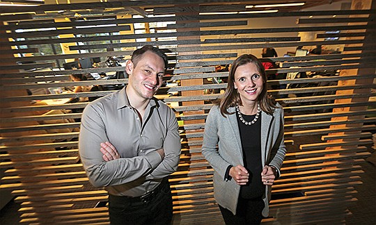 Jeffrey Jordan, president and executive creative director of Rescue Agency, and Kristin Carroll, CEO, have grown the company from 40 employees to 170 since 2014.