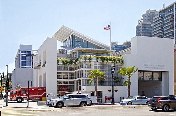 San Diego’s Bayside Fire Station 
Number 2 is among the projects completed by Barnhart-Reese 
Construction Inc. Photo courtesy of Barnhart-Reese Construction Inc.