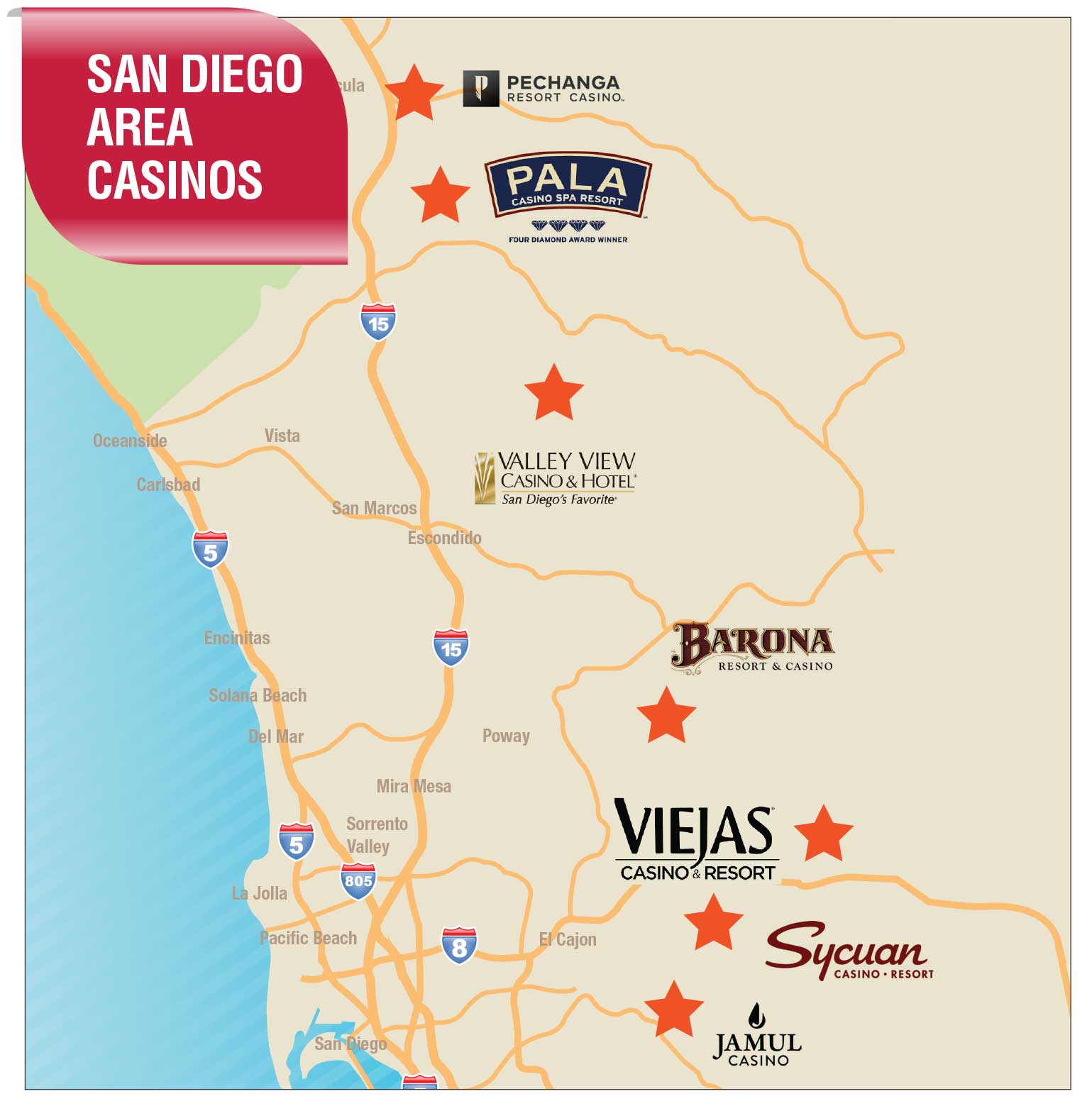 map of viejas casino