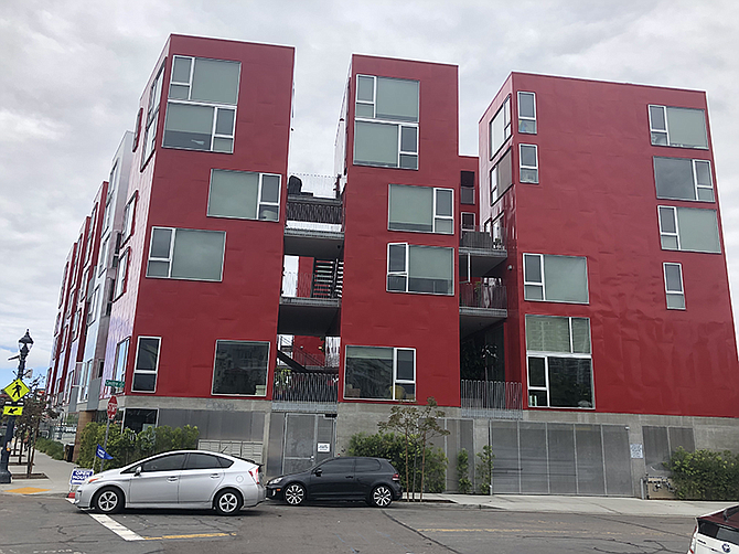 The Eitol mixed-use project in Hillcrest was panned by the 2018 Orchids & Onions program put on by the San Diego Architectural Foundation. Photo courtesy of CoStar.