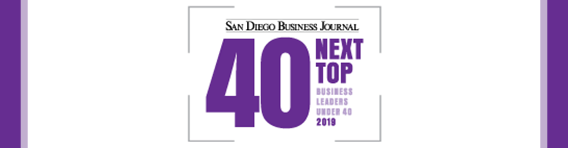 Top 40 Under 40 San Diego Business Journal CFO of the Year Awards