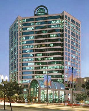 Stoel Rives law firm recently moved to new downtown San Diego offices at 501 W. Broadway. Photo courtesy of Stoel Rives.