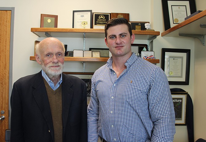 Regenica Scientific Founder Palmer Taylor (left) and CEO Jack Fernandes (right), started the company last year. The startup, which is developing an antidote to nerve agents, was named as one of this year’s Quick Pitch finalists.