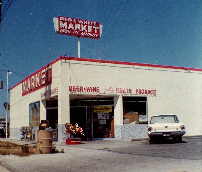 After officially closing its doors on Sept. 29, Red & White Market, the iconic neighborhood market located on South Oceanside, has officially been sold. Photo courtesy of Red & White Market, South Oceanside.