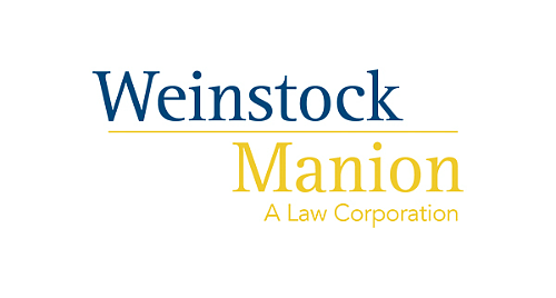 Best Law Firms: WEINSTOCK MANION | Los Angeles Business Journal