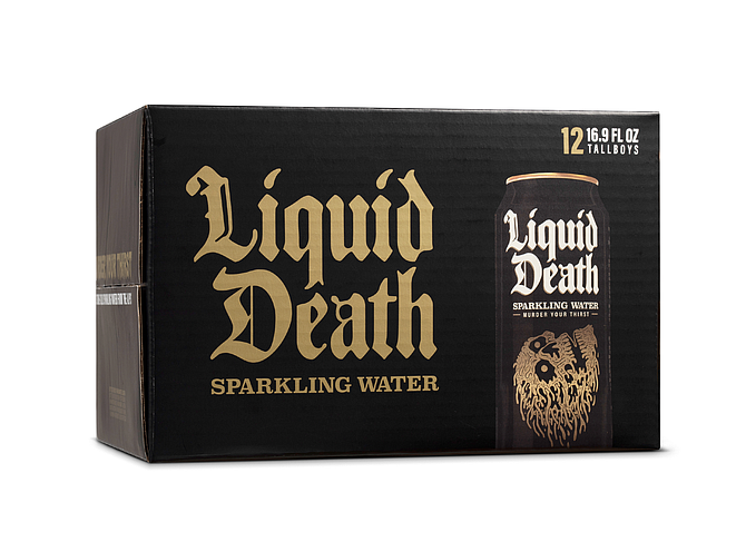 case of liquid death
