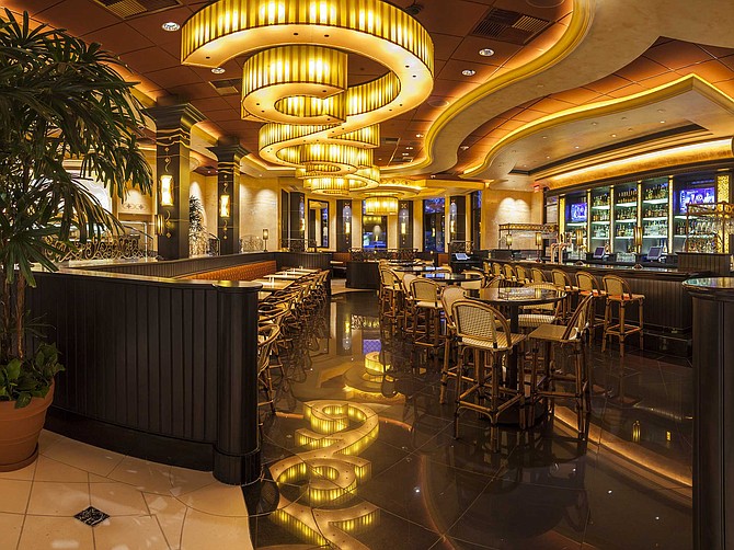 Interior of Cheesecake Factory in Woodland Hills.