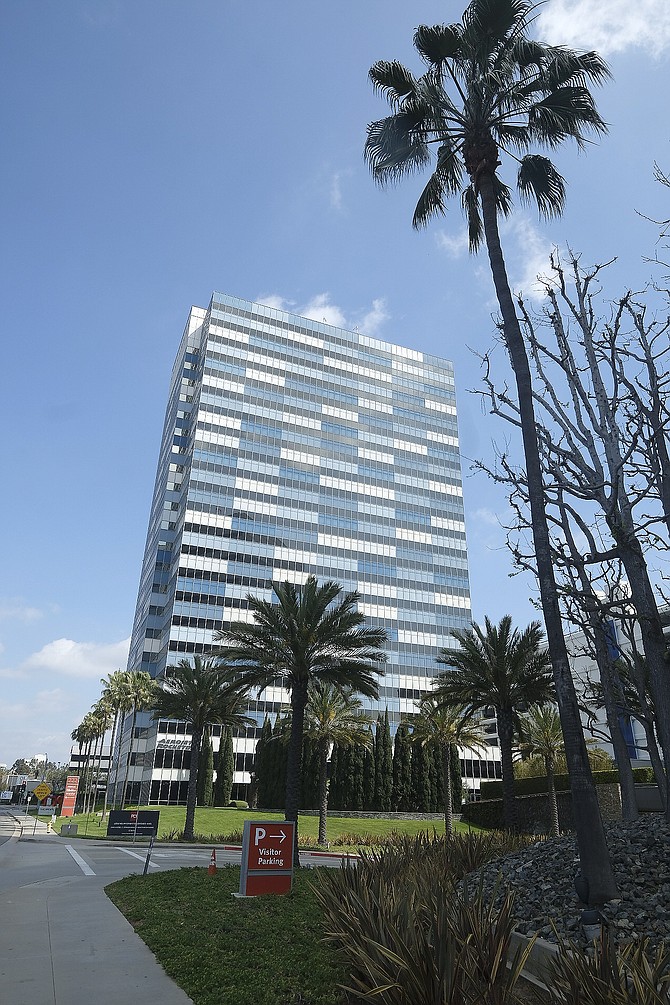 El Segundo's PCT office tower at 222 N. Pacific Coast Highway in El Segundo consists of 16 million square feet.