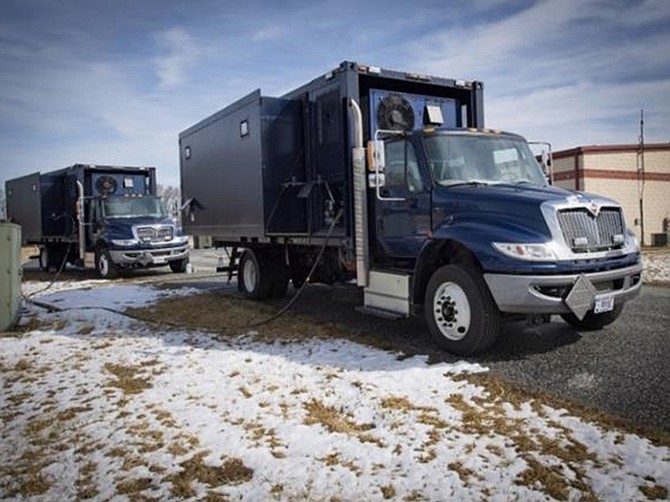 Photo courtesy of Kratos Defense & Security Solutions Inc.
Kratos Mobile Laboratory Product deployed in COVID-19 fight.