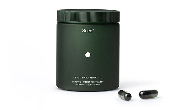 Seed Health's probiotic and prebiotic supplement.