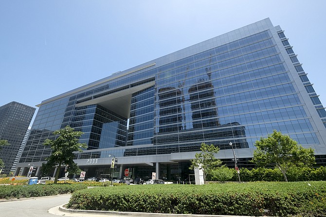 The headquarters of Ares Management Corp.  on Avenue of the Stars 2000 in Century City.