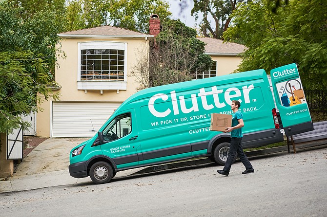 Clutter Inc. picks up and delivers boxes into storage units.