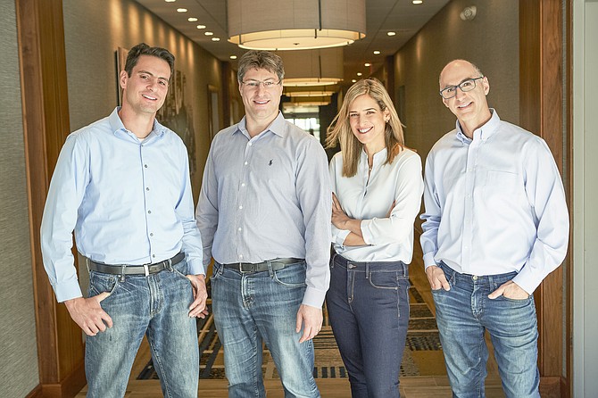 (From left) Sunbit co-founders Arad Levertov, Tal Riesenfeld, Ornit Dweck-Maizel and Tamir Hazan