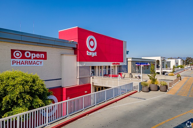 Target is an anchor at Eagle Rock Plaza.