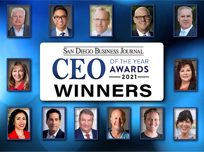 CEO of the Year Awards 2021 Event Recap San Diego Business Journal