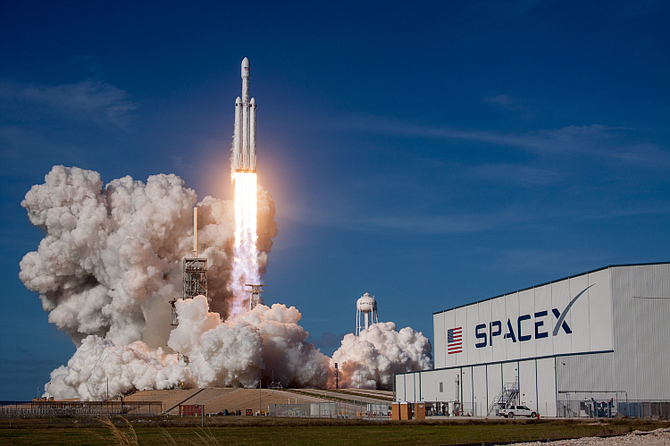 NASA will use its Falcon Heavy rocket for the mission.
