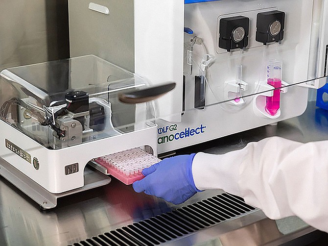 Photo Courtesy of NanoCellect
The proceeds from NanoCellect’s $35 million funding rounds will support the development and launch of its second-generation WOLF G2 cell sorting system.