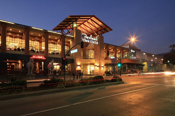 Burbank city center.