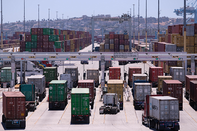 The ports of L.A. and Long Beach expect some congestion relief in the first half of 2022.