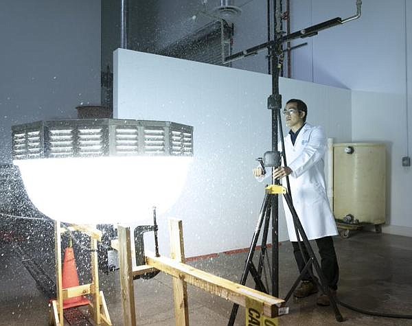 CSA Unit in Irvine tests lighting for manufacturers