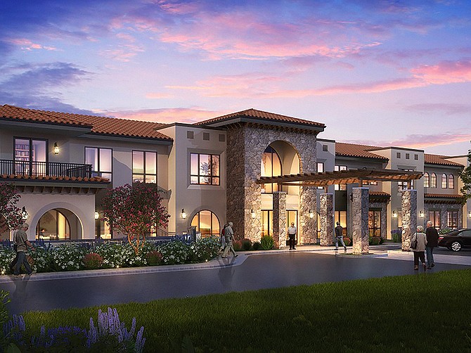 Rendering courtesy of Westmont Living
Westmont Living is building a $68 million senior living center in Carmel Valley.