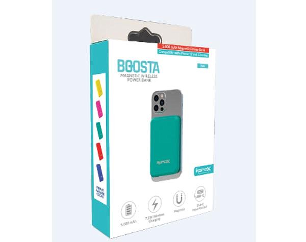 RapidX's Boosta, a magnetic wireless charger available for $50
