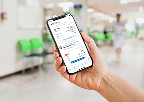 TigerConnect’s cloud-based platform enables doctors, care providers, patients and other to share information.