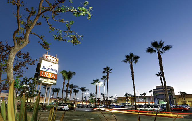 Marina Pacifica Shopping Center in Long Beach.