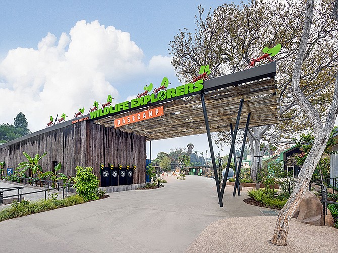 Pacific Building Group has completed construction on the San Diego Zoo’s new Wildlife Explorers Basecamp, a 3.2-acre state-of-the-art, multi-ecosystem experience designed to provide guests of all ages with an up-close look at nature. (Photo courtesy of Pacific Building Group)