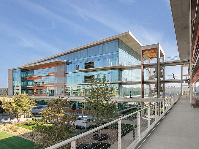 Neurocrine has leased Aperture Del Mar as its new corporate headquarters. Photo courtesy of Dave Pino