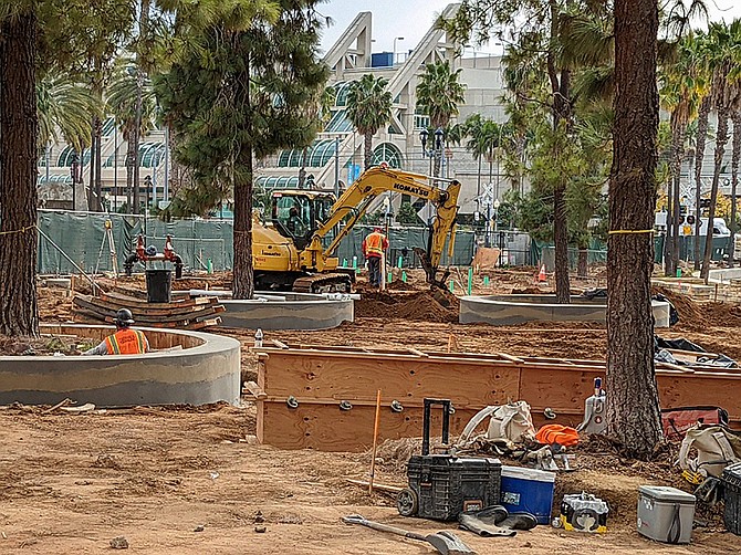 The Children's Park in downtown San Diego is undergoing a $9 million renovation. Photo courtesy of Spurlock Landscape Architects