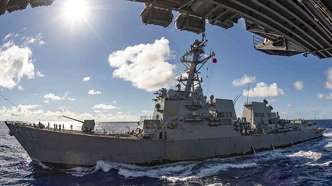 BAE Systems and its subcontractors are embarking on a major modernization of the guided missile destroyer USS Mustin, one of many Arleigh Burke-class ships requiring a midlife upgrade. Photo courtesy of BAE Systems.
