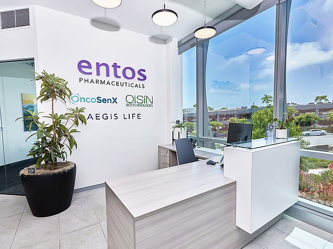 Entos Pharmaceuticals has leased lab and office space in The Muse life science campus. Photo courtesy of Jeff Thomas, VERTEX Photography