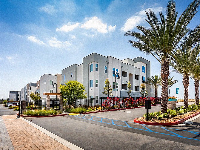 Evolve South Bay apartments in Carson is among the latest acquisitions by MG Properties based on Sorrento Valley. Photo courtesy of MG Properties