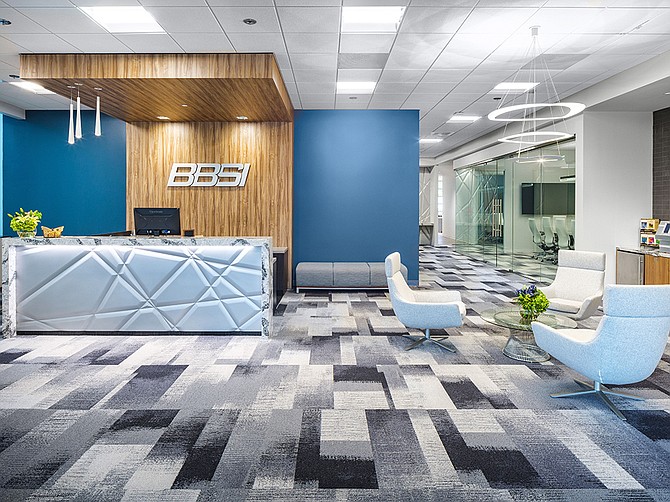 FS Design Group designed the Sorrento Valley offices of BBSI. Photo courtesy of FS Design Group