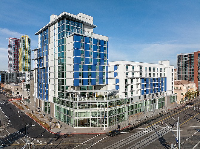 St. Teresa of Calcutta apartments in East Village was among affordable housing projects receiving awards from the San Diego Housing Federation. Photo courtesy of the San Diego Housing Federation