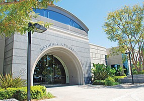 National University, part of the National University System, has offices and classrooms in Kearny Mesa’s Spectrum Business Park. Photo courtesy of National University System